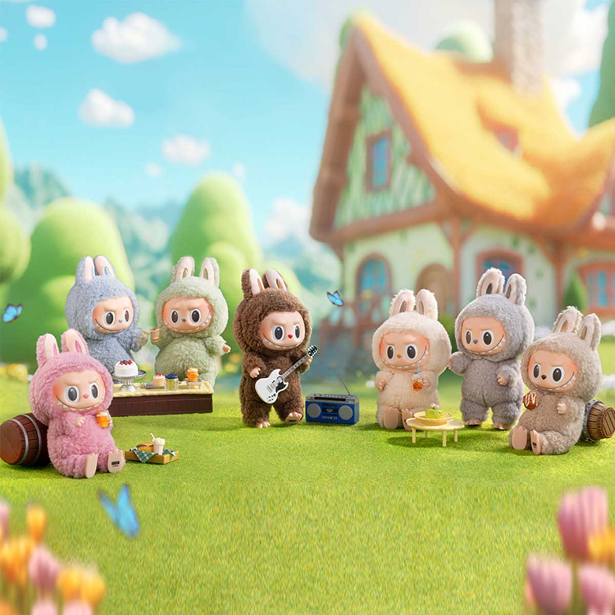 楽天市場】Exciting Macaron THE MONSTERS ラブブ Labubu【鑑定済正規