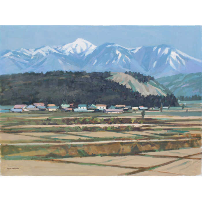 楽天市場】大きいサイズ 大きい絵 著名画家の一点物 絵画 萬谷藤男