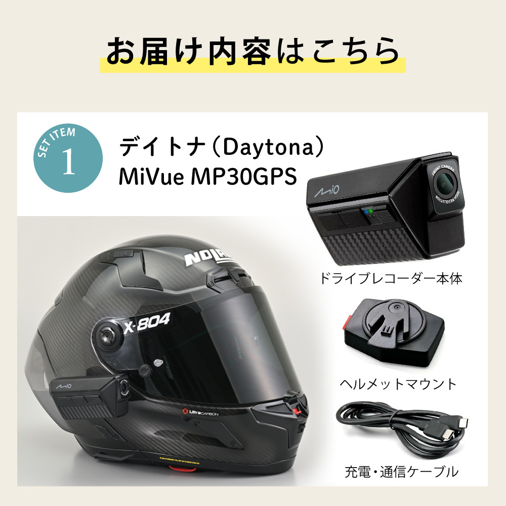 楽天市場】ホームショッピングオリジナル デイトナ製MiVue MP30GPS