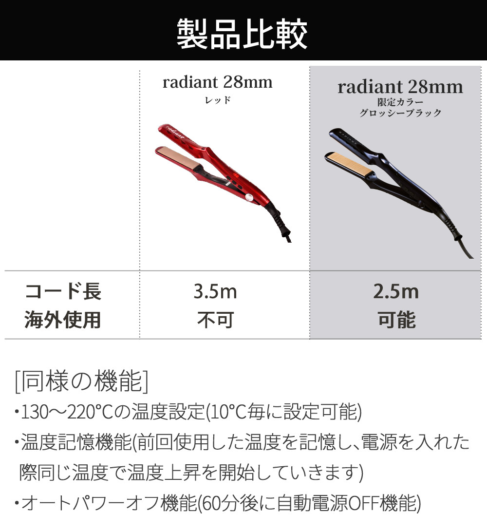 楽天市場】ラディアント ストレートアイロン ラディアントアイロン