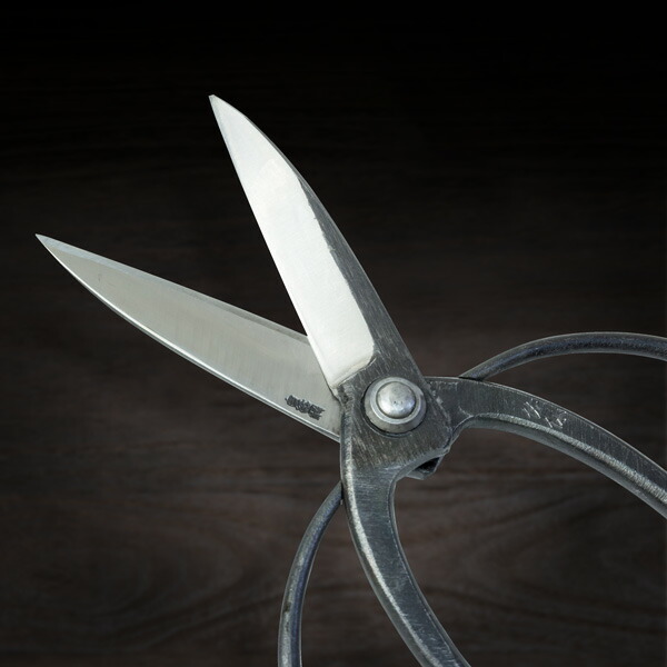 楽天市場】佐保 植木鋏 3寸5分刃 白紙鋼 左利き用 カシメ止め 総手造り