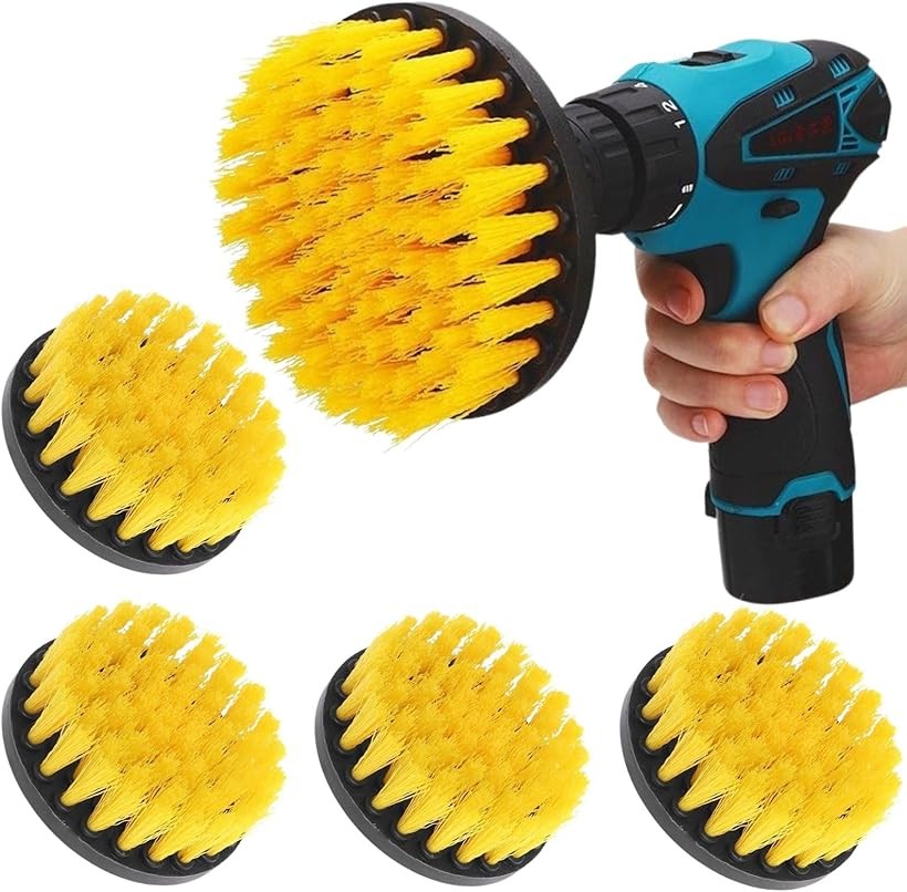 楽天市場】ドリルブラシ 回転ブラシ 六角軸 タイル 車の掃除に活躍