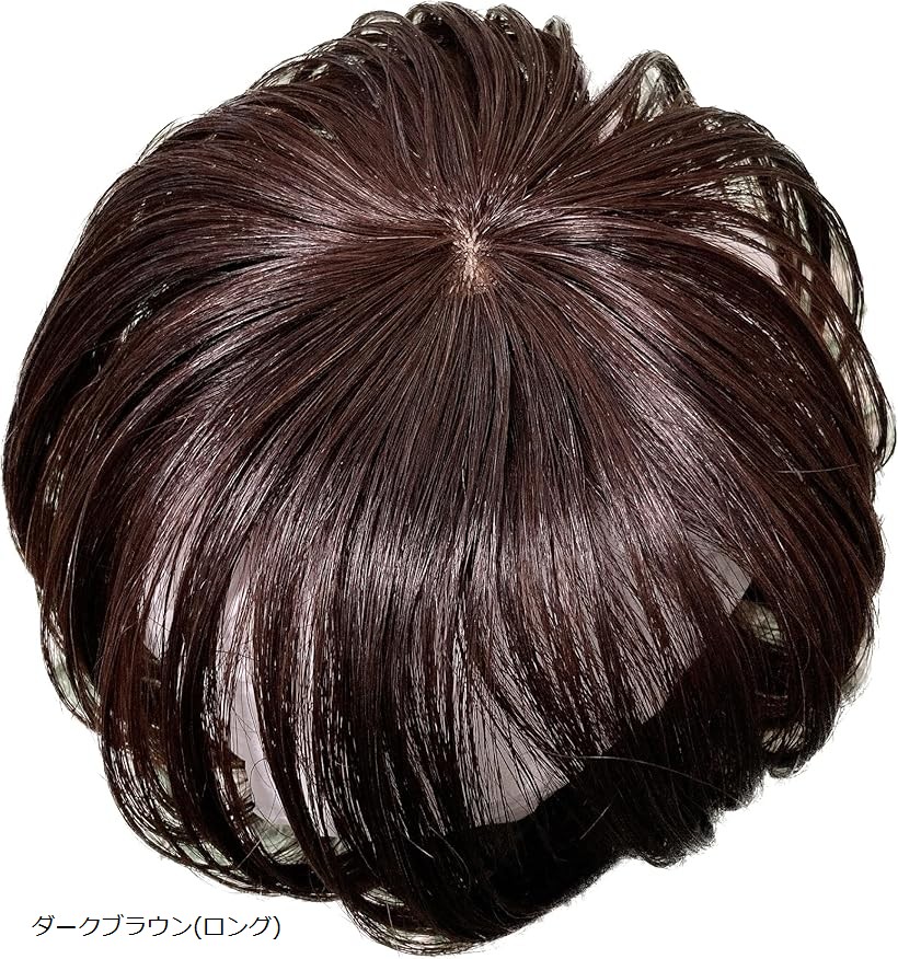 楽天市場】ヘアピース 人毛 部分ウィッグ かつら 男性 女性 カツラ