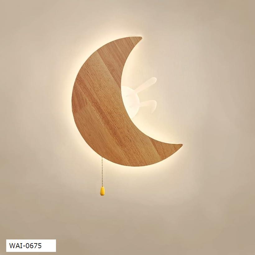 楽天市場】Sakura ブラケットライト 月型 うさぎ 壁掛け付き ウォール