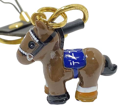 楽天市場】名馬ディープインパクト携帯ストラップ史上2頭目 無敗の三冠