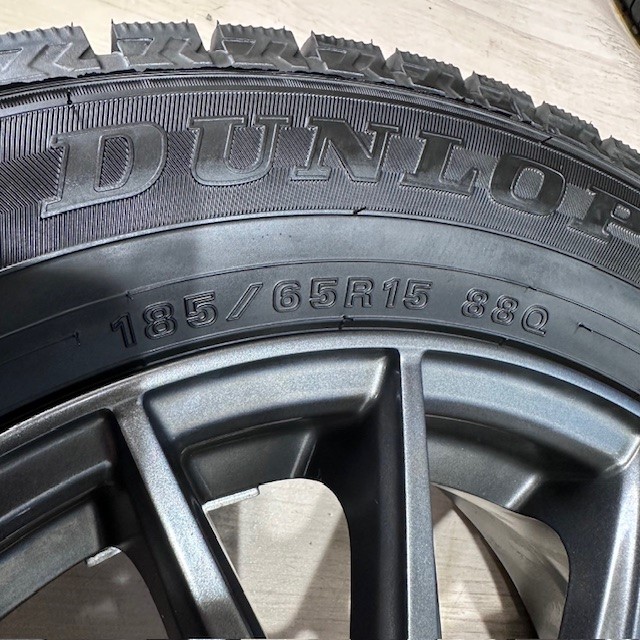 楽天市場】中古 スタッドレス ホイールセット 185/65R15 15×5.5J ET
