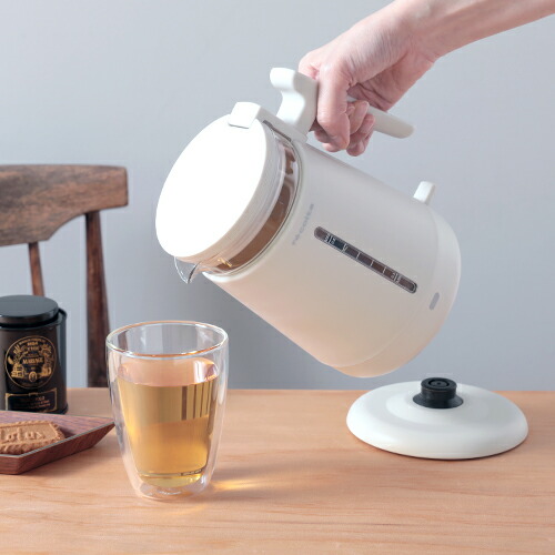 楽天市場】【数量限定うれしい特典付】電気ケトル レコルト recolte