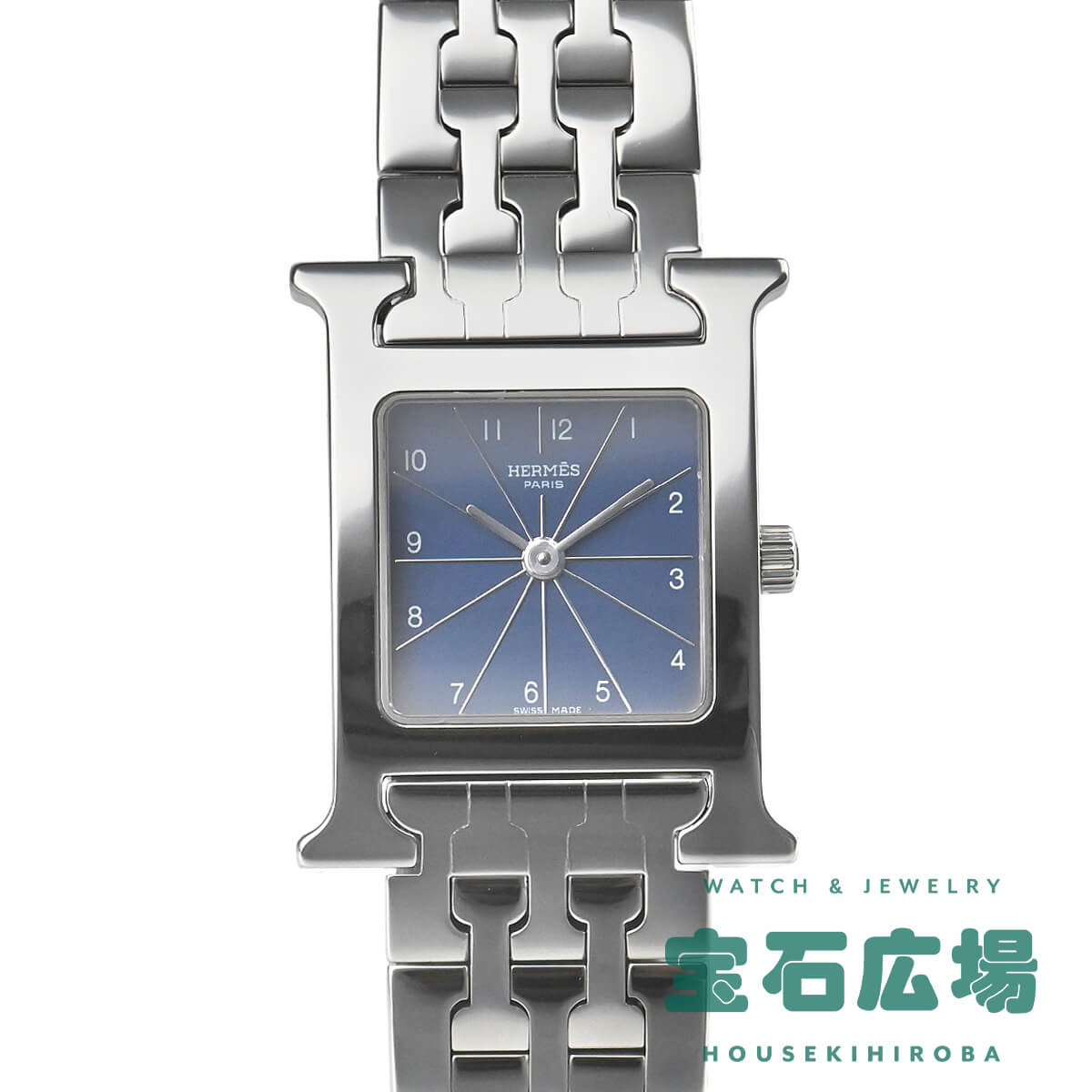 楽天市場】エルメス HERMES Hウォッチ HH1.210【中古】レディース