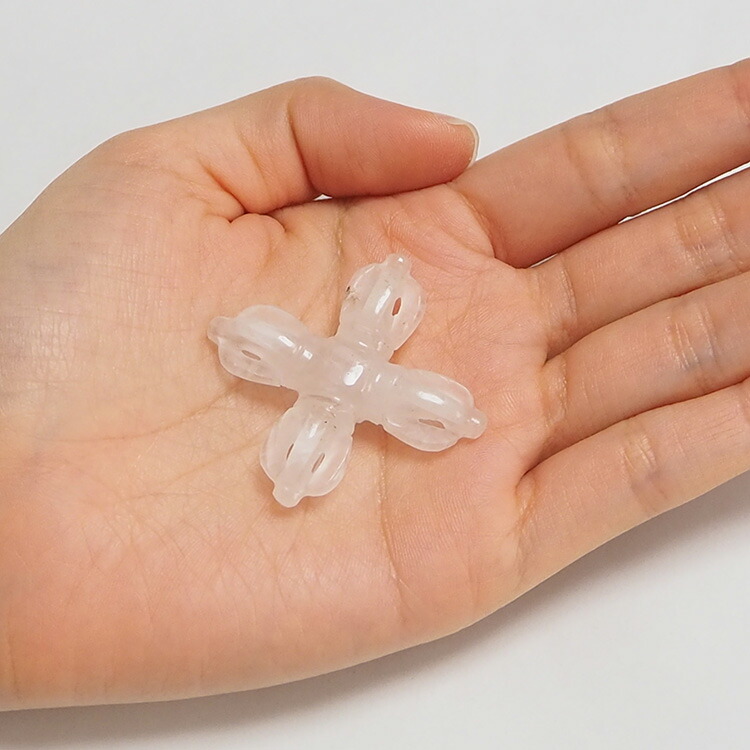 楽天市場】ヒマラヤ水晶 カツマ お守り チャーム パワーストーン