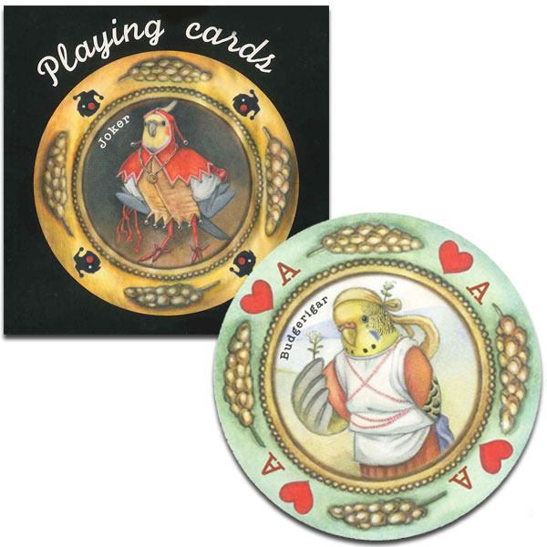 楽天市場】トランプ 丸型 オリジナル【鳥トランプ】”クリエイター