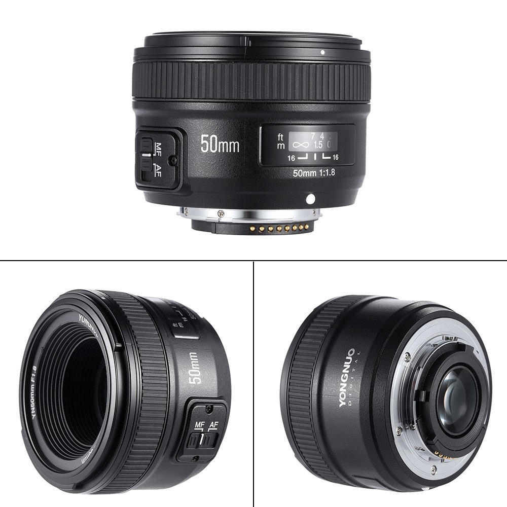 楽天市場】【正規品 純正品3ヶ月保証！！】YONGNUO製 AF 50mm f1.8