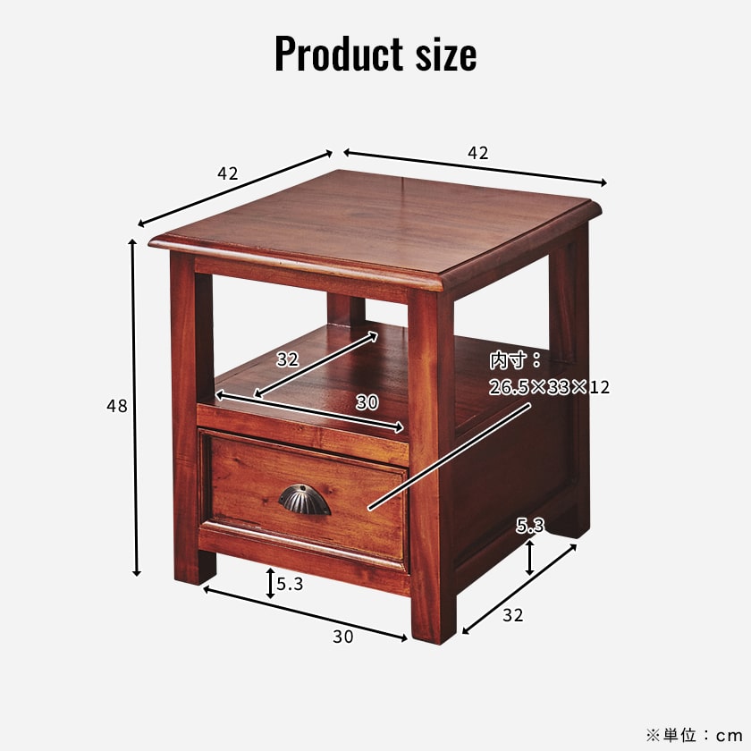 楽天市場】＼ポイント5倍☆28日まで！／ サイドテーブル 木製