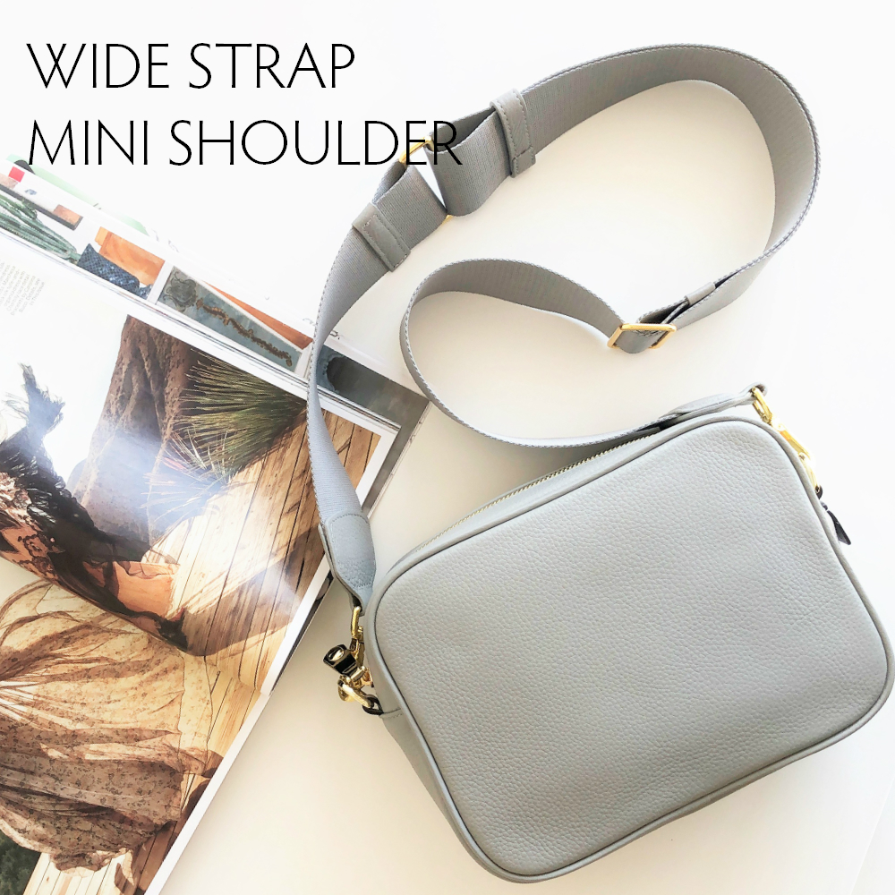 楽天市場】本革 ショルダーバッグ ワイドストラップ レディース カメラ