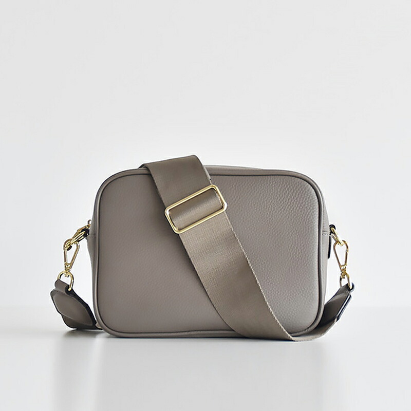 楽天市場】本革 ショルダーバッグ ワイドストラップ レディース カメラ