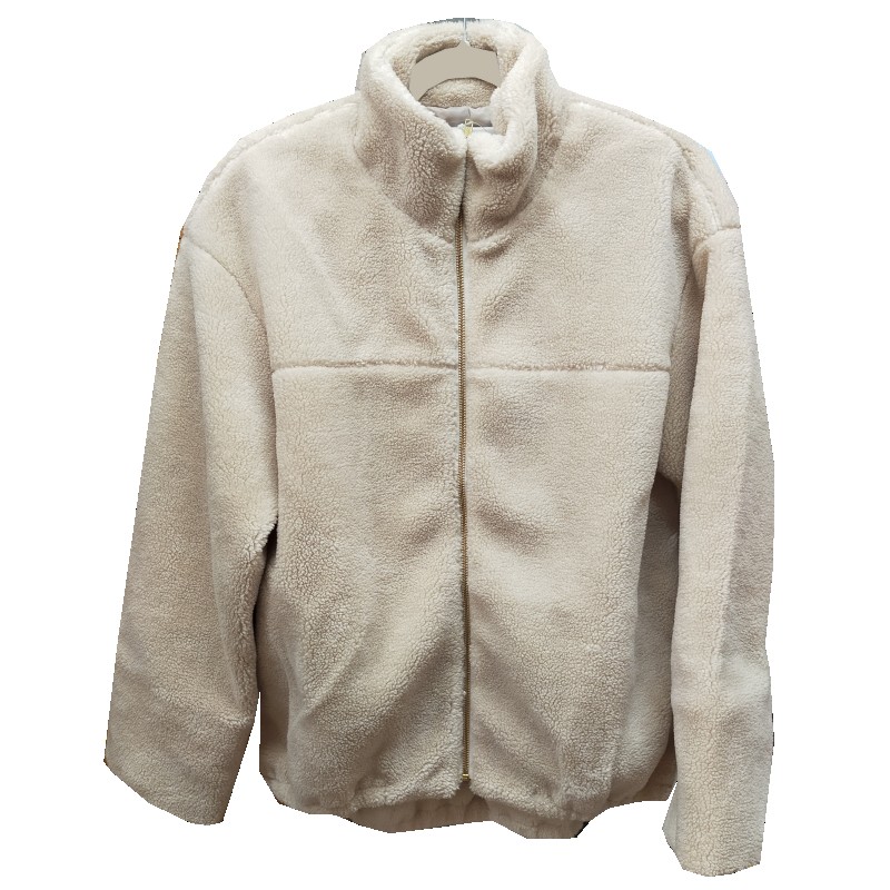 楽天市場】（remiel ボアジャケット ライトベージュ レディース XL