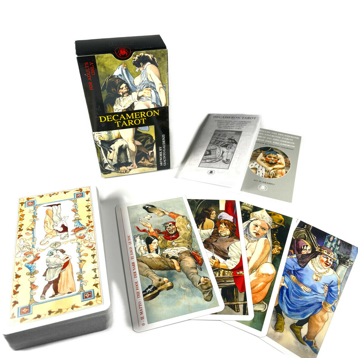 楽天市場】デカメロン タロット Decameron Tarot タロットカード 78枚