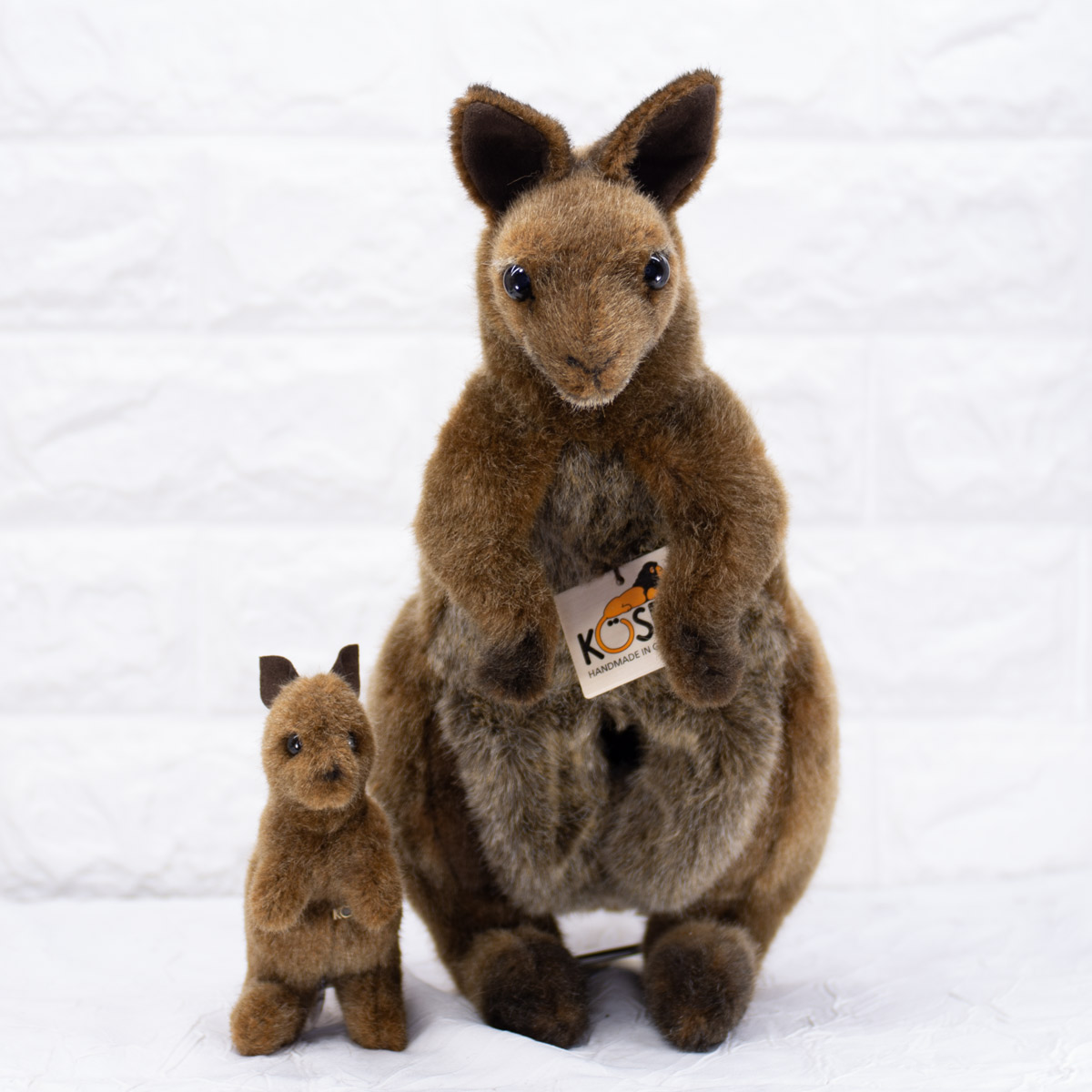 楽天市場】ケーセン ぬいぐるみ Kosen カンガルー親子 32cm Kangaroo