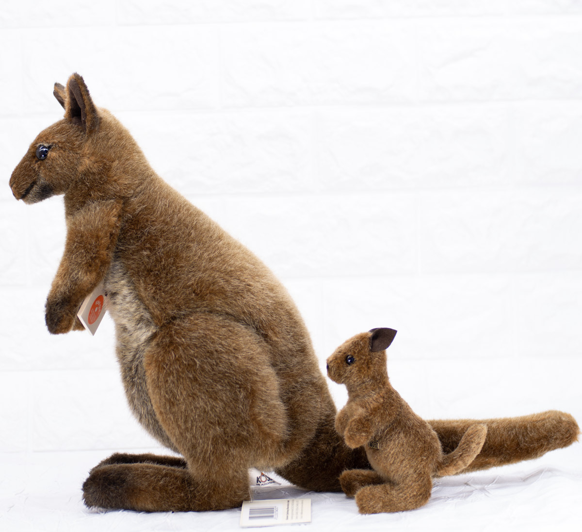 楽天市場】ケーセン ぬいぐるみ Kosen カンガルー親子 32cm Kangaroo