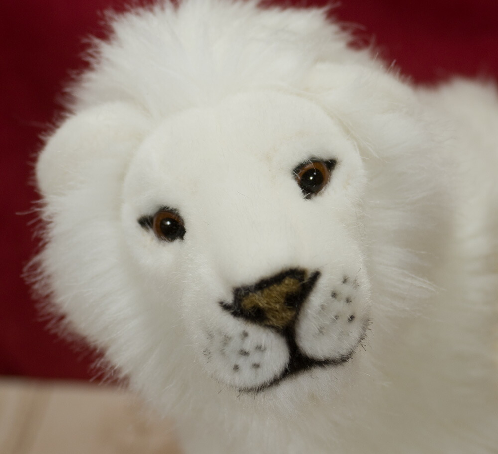 楽天市場】ケーセン ぬいぐるみ Kosen ホワイトライオン 48cm White