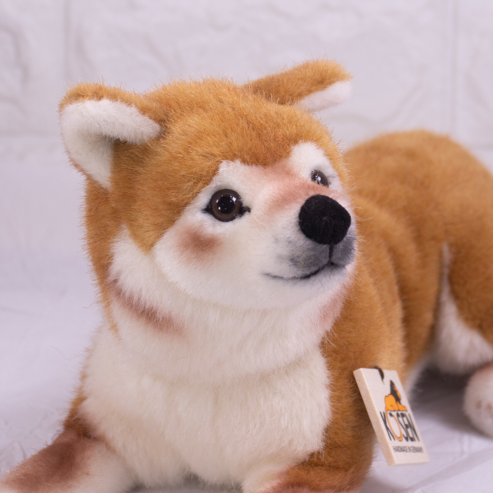 楽天市場】ケーセン ぬいぐるみ kosen 柴犬（伏せ）お腹ペレット詰め