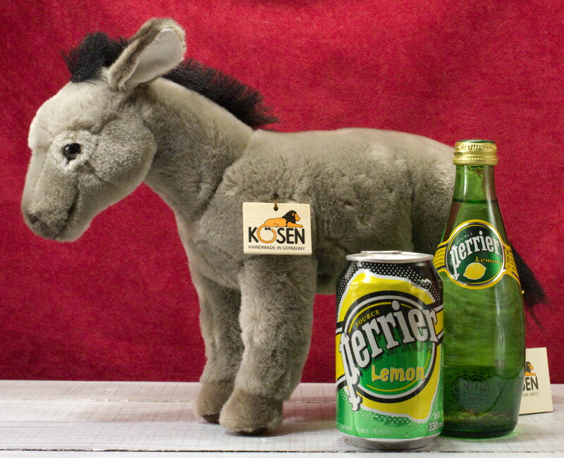 楽天市場】ケーセン ぬいぐるみ kosen ろば グレー 35cm Donkey リアル
