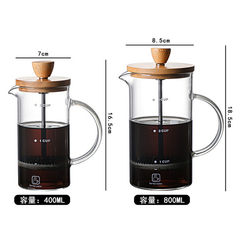 楽天市場】IwaiLoft ダブル コーヒープレス フレンチプレス コーヒー