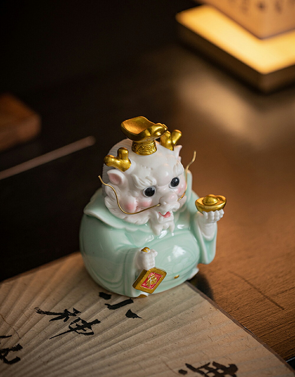 楽天市場】良い気の通り道を作る大切な願い龍 龍の置物 2024年 新年 竜