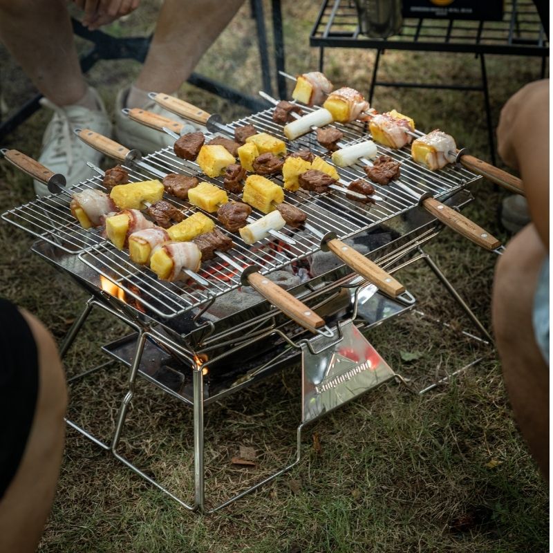 楽天市場】【公式】キャンピングムーン キャンプ BBQセット 焚き火台