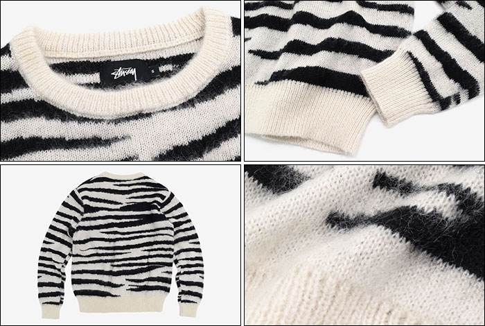 楽天市場】ステューシー STUSSY セーター メンズ Zebra Mohair(stussy
