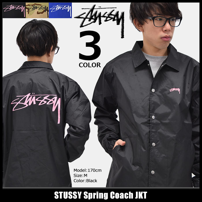 ステューシー STUSSY ジャケット メンズ Folsom Coach ( stussy JKT