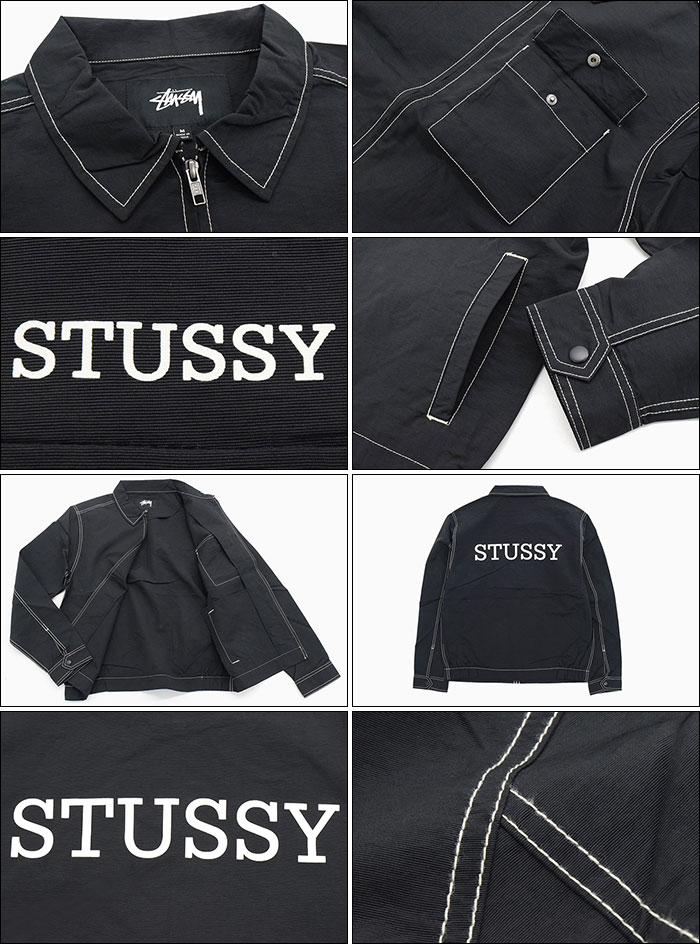 楽天市場】ステューシー STUSSY ジャケット メンズ Nylon Zip ( stussy
