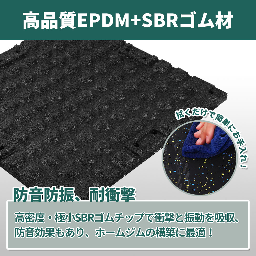 楽天市場】【全品10％OFFクーポン】ホームジム ゴムマット ジム