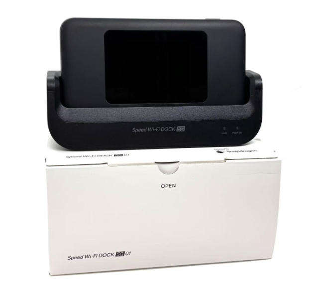 楽天市場】「中古品・ランクA」Speed Wi-Fi DOCK 5G 01 [ブラック