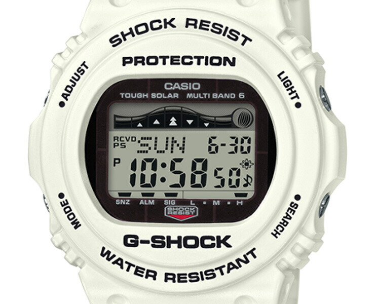 楽天市場】G-SHOCK Gショック 電波 ソーラー Gライド ホワイト GWX