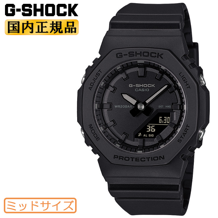 楽天市場】G-SHOCK スモールサイズ GMA-P2100BB-1AJF オールブラック