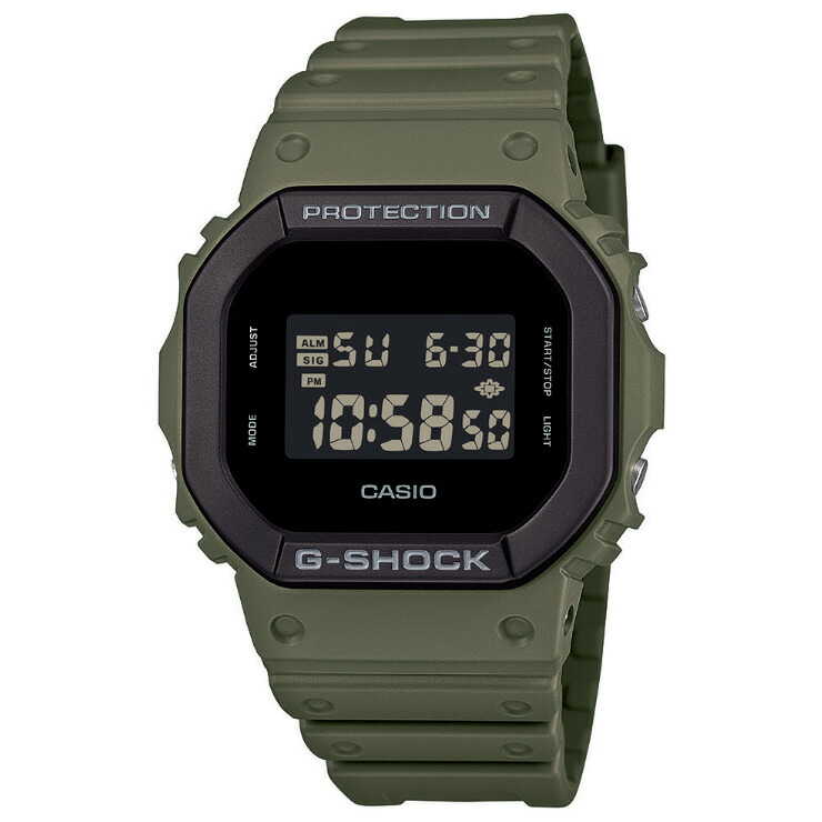 楽天市場】G-SHOCK Gショック DW-5610UU-3JF オリーブグリーン