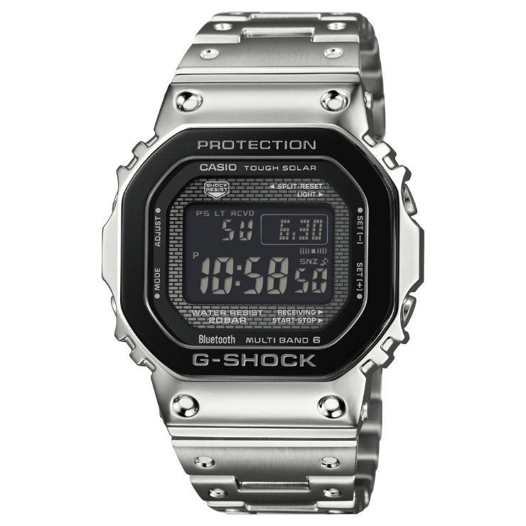 楽天市場】G-SHOCK Gショック フルメタル ブラックベゼル 電波