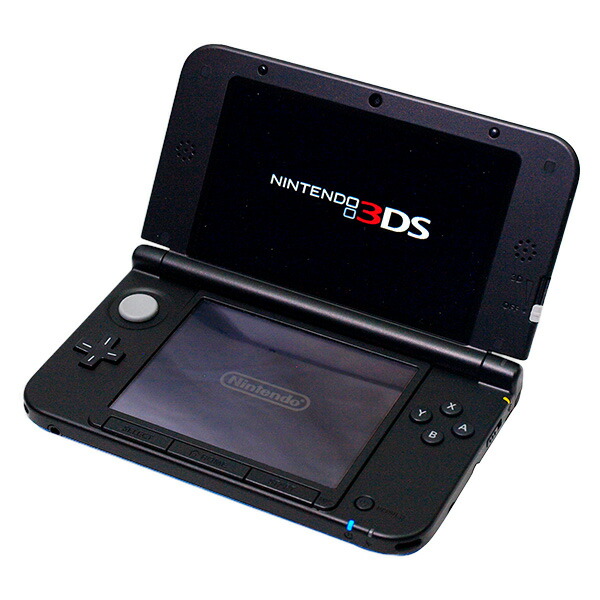 楽天市場】3DS LL シルバーXブラック 本体 ニンテンドー 任天堂