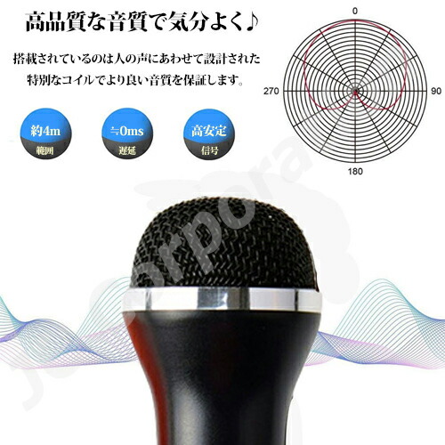 楽天市場】USB 有線式 カラオケ マイク 簡易カバーつき 設定不要 すぐ