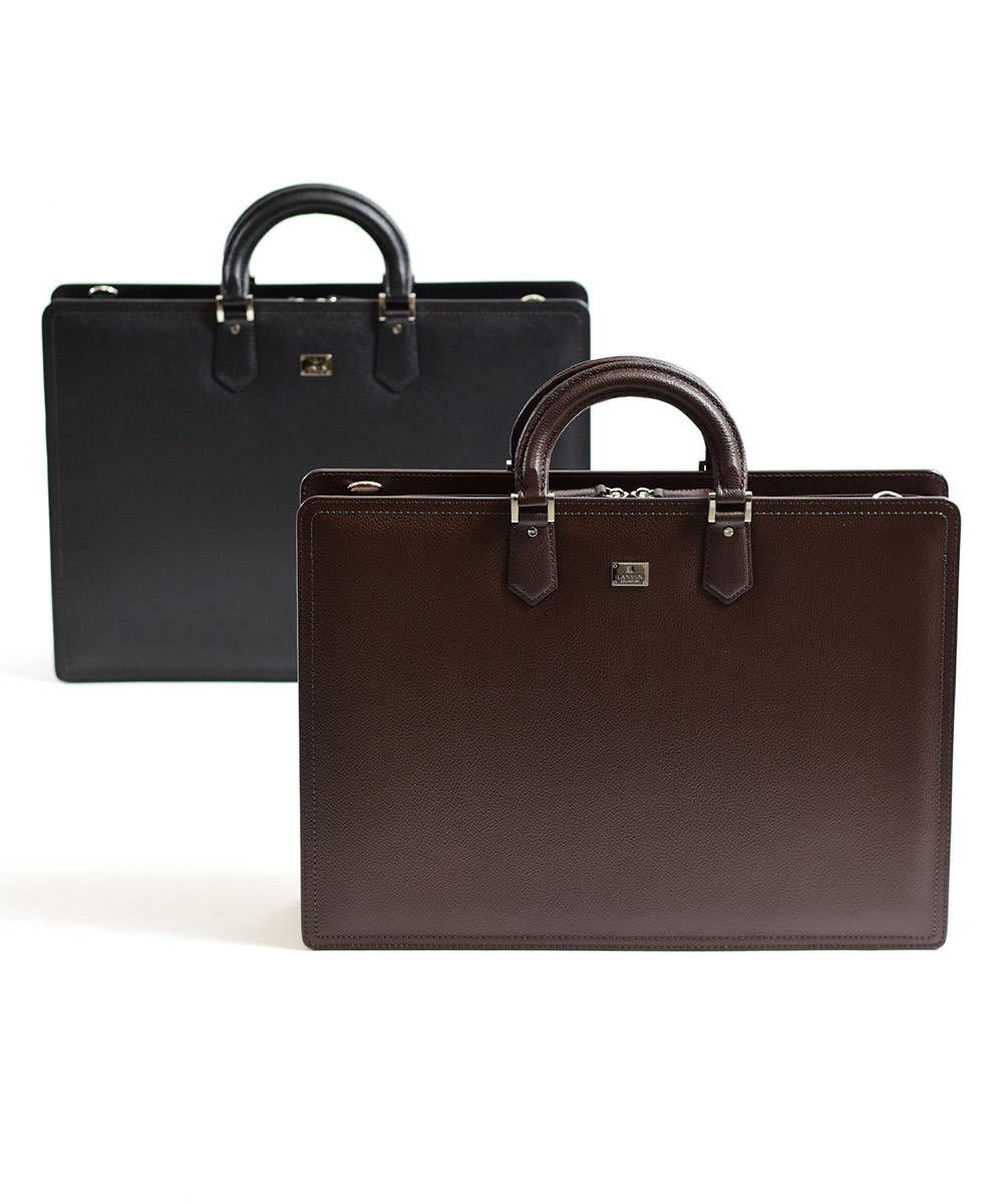 楽天市場】LANVIN COLLECTION レザービジネスバッグ B4ジャスト 三方
