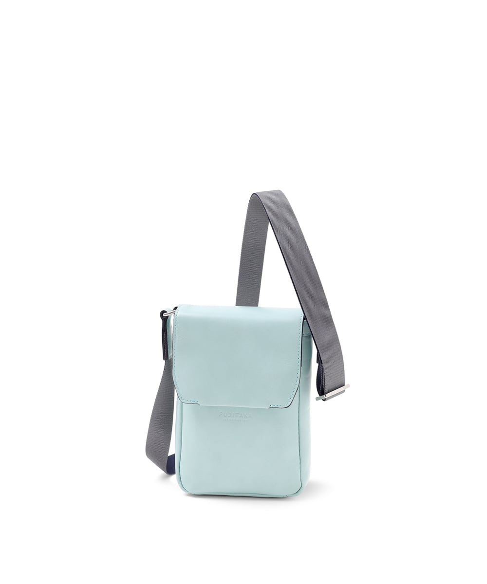 楽天市場】【日経新聞掲載商品】FUJITAKA レザーミニショルダーバッグ