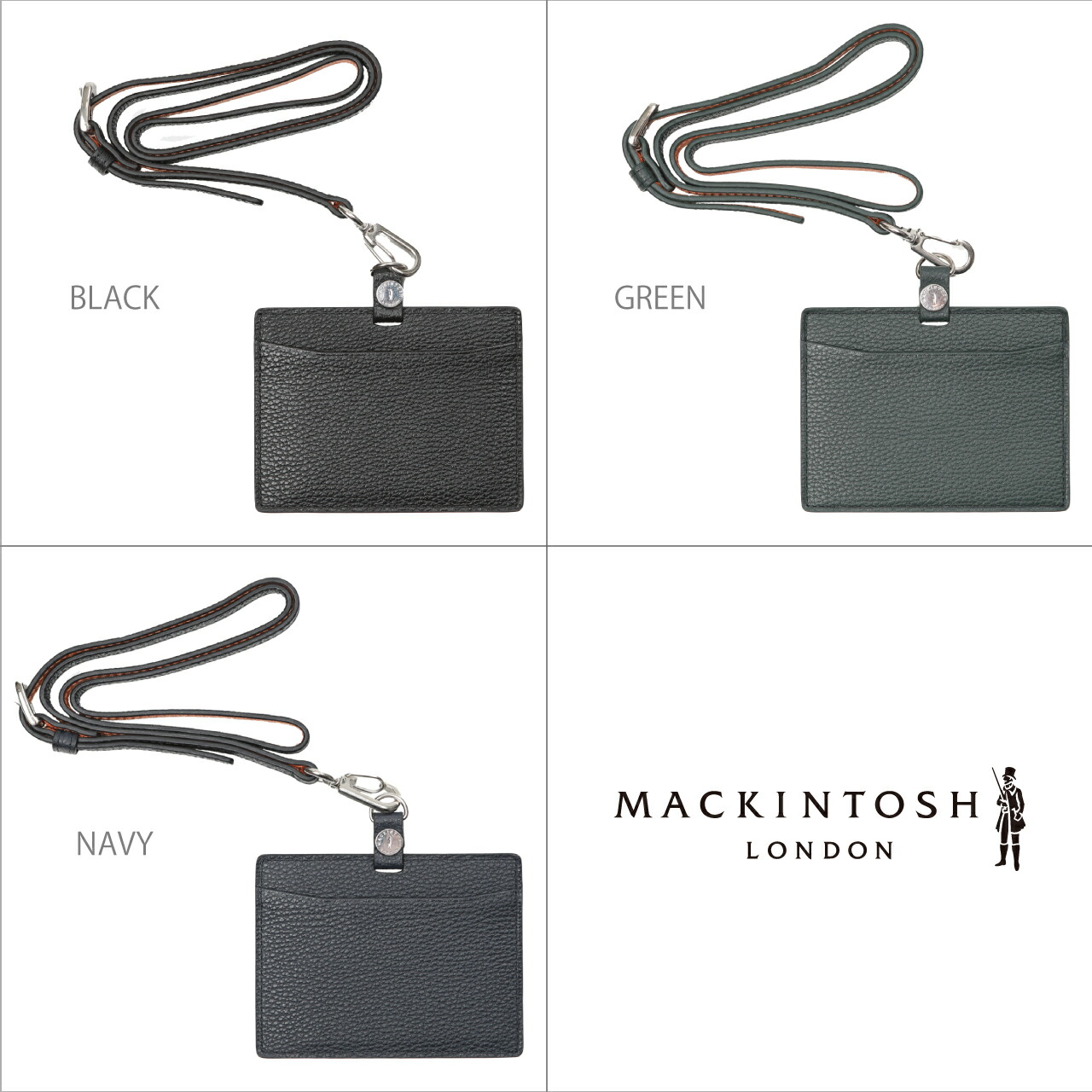 楽天市場】マッキントッシュ ロンドン 6060075 メダル ID ケース 牛 革