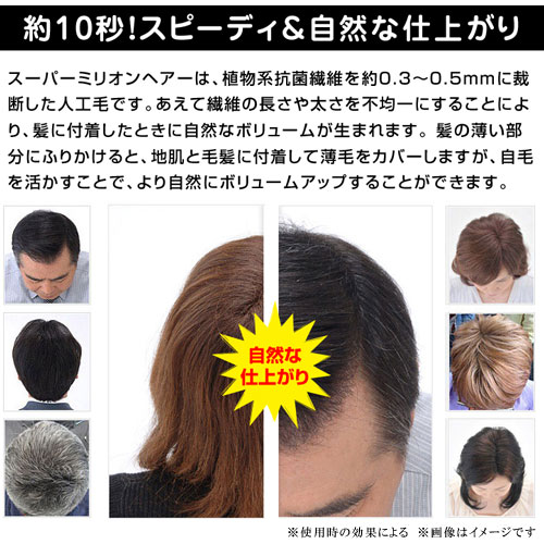 楽天市場】3個セット まとめ買い スーパーミリオンヘアー No.1