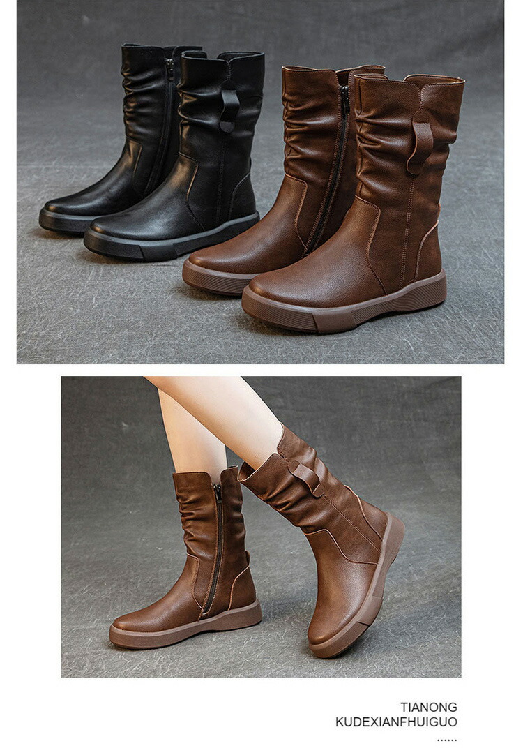 楽天市場】エンジニア ブーツ レディース 本革 レディース ブーツ 牛革