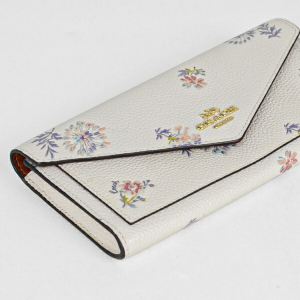 楽天市場】コーチ COACH アウトレット レディース 財布 かぶせ長財布