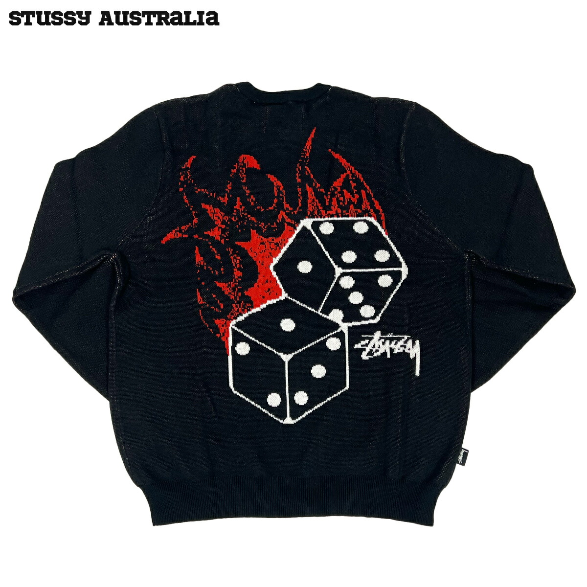 楽天市場】ステューシー ニット セーター Stussy Australia Fire Dice
