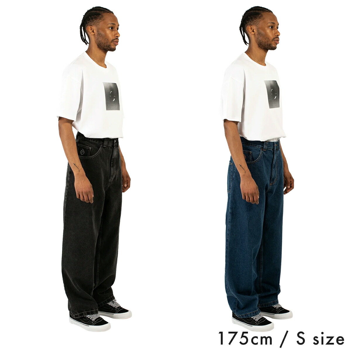 楽天市場】ポーラー Polar Skate Co デニム パンツ ビッグボーイ BIG