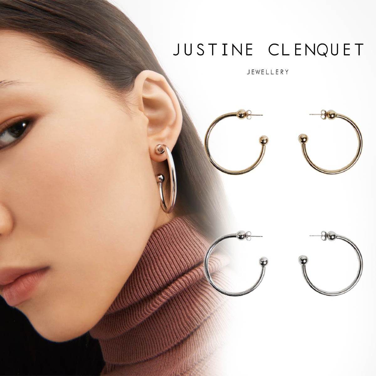 楽天市場】ジュスティーヌクランケ Justine Clenquet デボン ピアス
