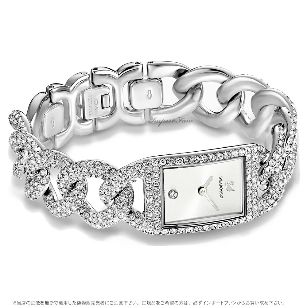 楽天市場】スワロフスキー カクテル ウォッチ 腕時計 メタルストラップ