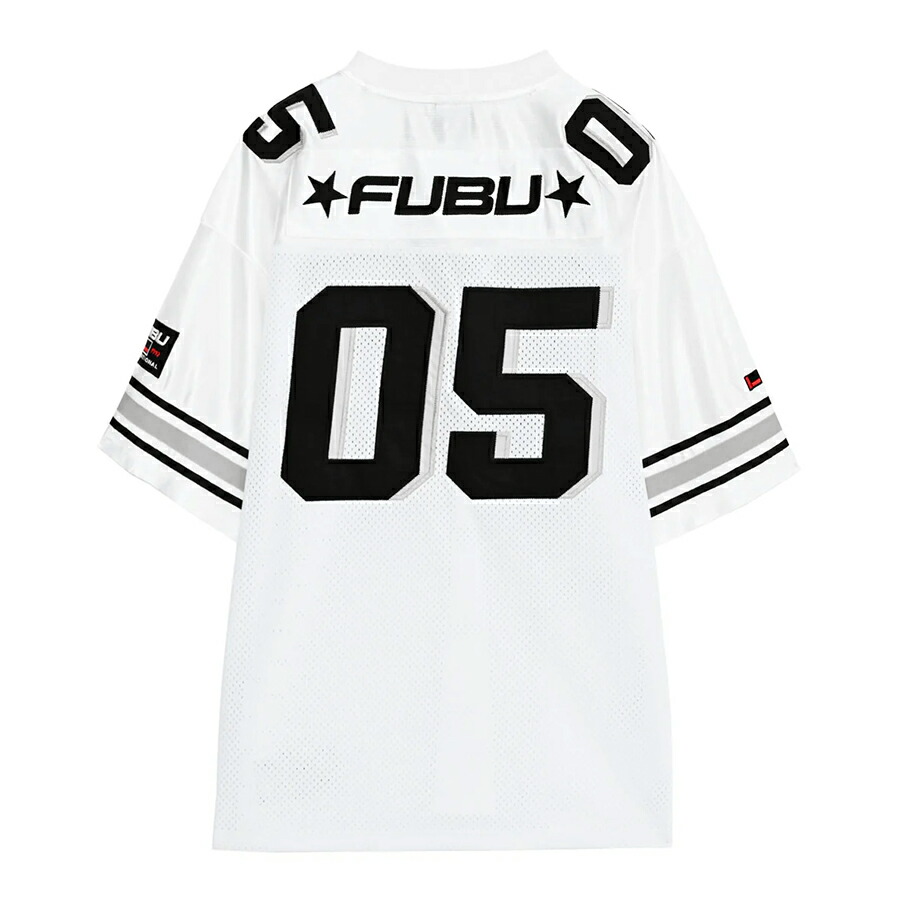 楽天市場】【送料無料☆ラスト1点】FUBU OG GAME SHIRT【WHITE】(M・L